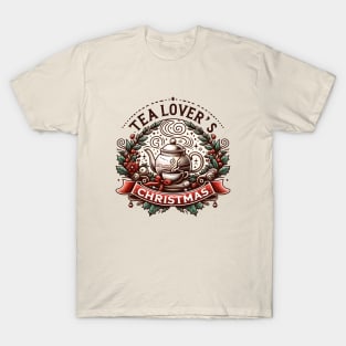 Tea Lovers Christmas T-Shirt